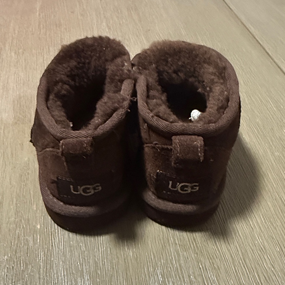 UGG Chocolate Brown Infant Booties